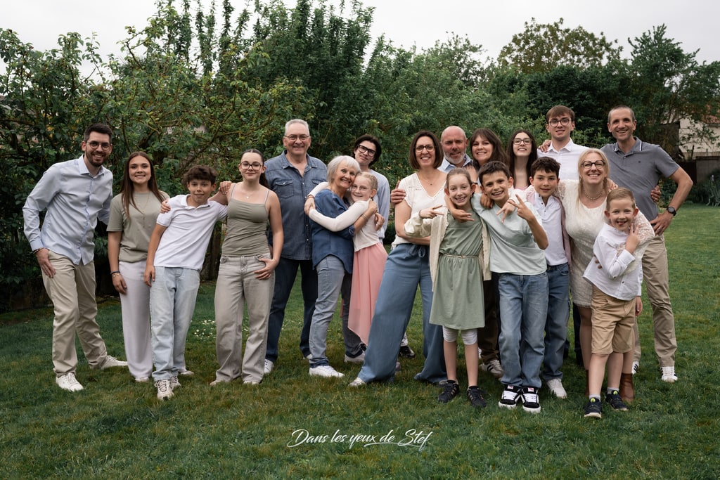 photographe cholet mauleon famille chemille multi genereations