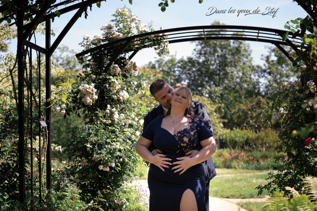 shooting photo mariage couple famille parc cholet